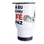 Copo Térmico Divertida Tomar Café em Paz 475ml Inox - comprar online
