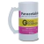 Caneca Chopp Divertida Paracetaloka Vidro Jateado 475ml