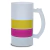 Caneca Chopp Divertida Paracetaloka Vidro Jateado 475ml na internet