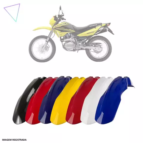 Paralama Dianteiro Bros 125/150 2003/08 Todas as Cores