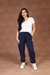 Blusa básica baby look casual