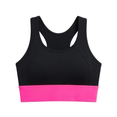 Conjunto Short linha Run - Preto com barra Rosa na internet