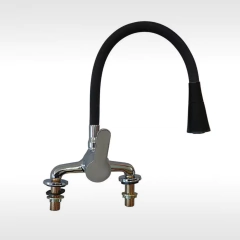 Griferia Canilla Doble Step Monocomando Flexible