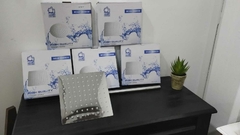 Ducha Cuadrada Acero Inoxidable 20x20 Cm + Brazo 40 cm - tienda online