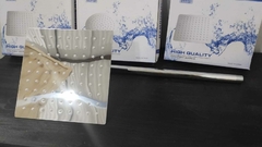 Ducha Cuadrada Acero Inoxidable 20x20 Cm + Brazo 40 cm - comprar online