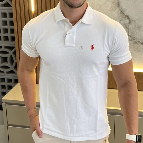 Camisa Polo Ralph Lauren Branca