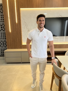 Camisa Polo Ralph Lauren Branca - comprar online