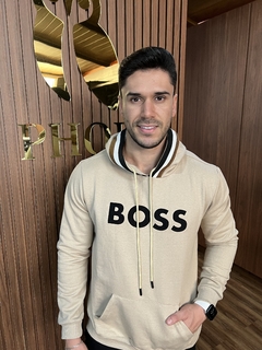 Moletom Hugo Boss Bege na internet