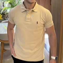 Camisa Polo RL Bege