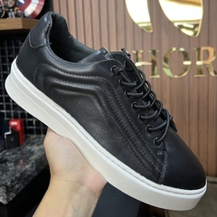 Tenis em Couro Phor - Preto