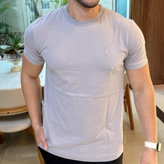 Camiseta Ralph Lauren Cinza Claro - comprar online