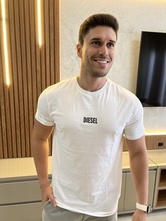 Camiseta Diesel Branca - comprar online