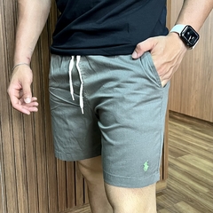 Short Sarja RL Cinza Escuro