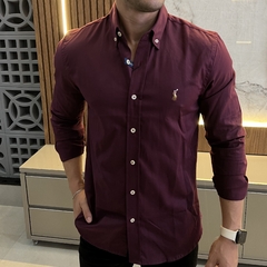 Camisa Social RL Vinho