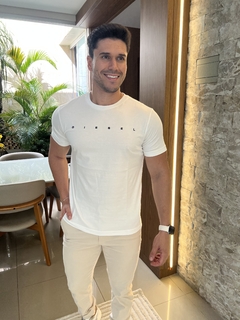 Camiseta Diesel Branca - comprar online