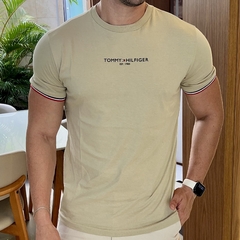 Camiseta Tommy Bege