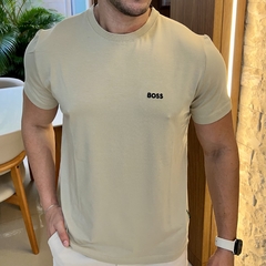 Camiseta Hugo Boss Bege