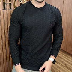 Sueter Tommy Hilfiger Preto