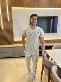 Camiseta Tommy Hilfiger Bege - comprar online