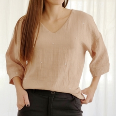 Blusa Trinidad / beige en internet