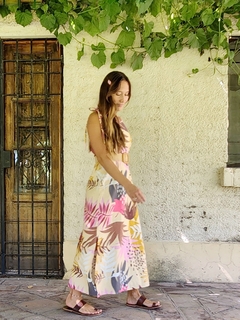 Vestido Teresa / largo / estampado