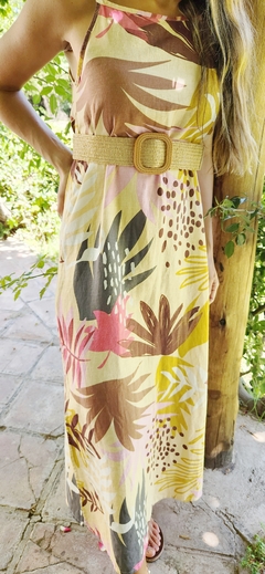 Vestido Teresa / largo / estampado - CLOSET by las Marías