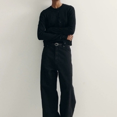 Cardigan de punto fino / negro - comprar online