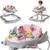 Andador Galzerano Torino Infantil Bebê Rosa Spring frete gratuito