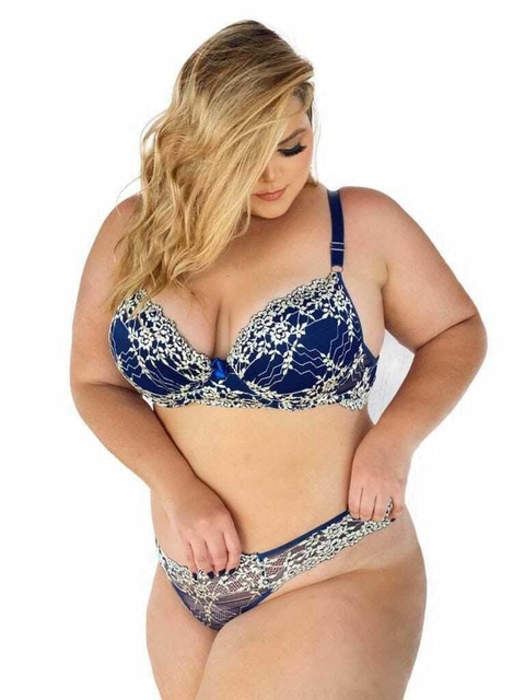 CONJUNTO CONFORTO PLUS SIZE - RENDA