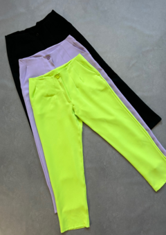 PANTALON CIGARETTE CUARZO