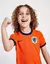 Conjunto Infantil Nike Holanda I 2024/25 - Laranja na internet