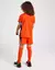 Conjunto Infantil Nike Holanda I 2024/25 - Laranja - loja online