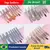 Kit 8 Peças Conjunto De Pincéis De Maquiagem Com Estojo Transparente
