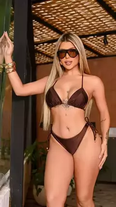 Biquíni Lux Calcinha Fio Duplo