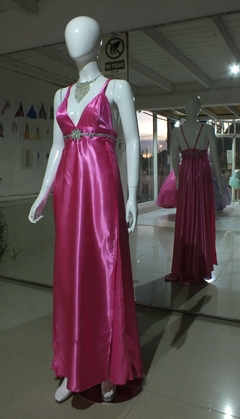 VESTIDO GALA FUCSIA - comprar online