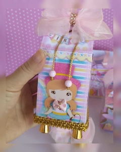 Kit básico de papelaria luxo Circo Rosa - loja online