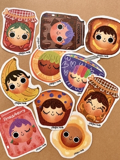 Paquete stickers brunchy en internet