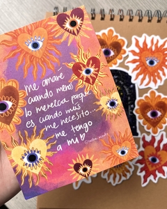 Paquete de stickers me abrazaré en lo incierto - comprar en línea
