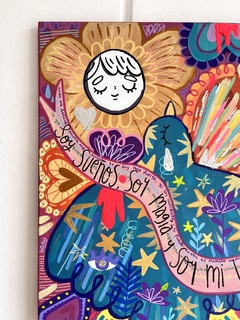 lienzo soy sueños de libertad - comprar en línea