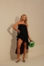 Vestido Sunset High Summer Preto na internet