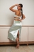 Vestido veludo brilho Menta - Benjamin Store