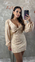 Macaquinho Juliette rose gold