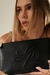 Bolsa Crossbody Grande Lança Perfume Preta