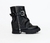 Coturno com fivela - preto - comprar online