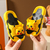 Sapatos de praia de desenhos animados para crianças, sola macia, banheiro, inte na internet
