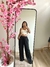 Cropped Trançado Cintura - comprar online