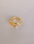 ANEL SERPENTE RADIANTE BANHADO A OURO 18K - comprar online