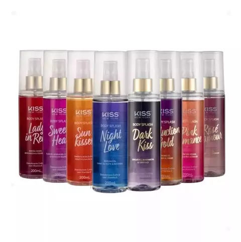 Body Splash Kiss New York - 200ml