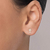 Brinco cruz banhado a ouro 18k - 527440 - comprar online