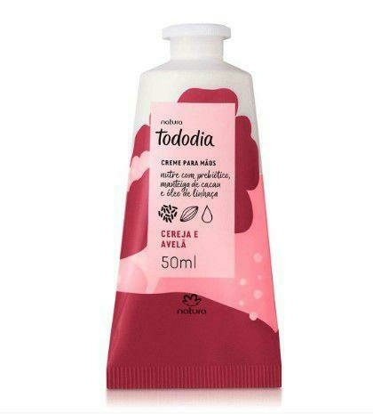 Creme Nutritivo Para Mãos Tododia Cereja e Avelã